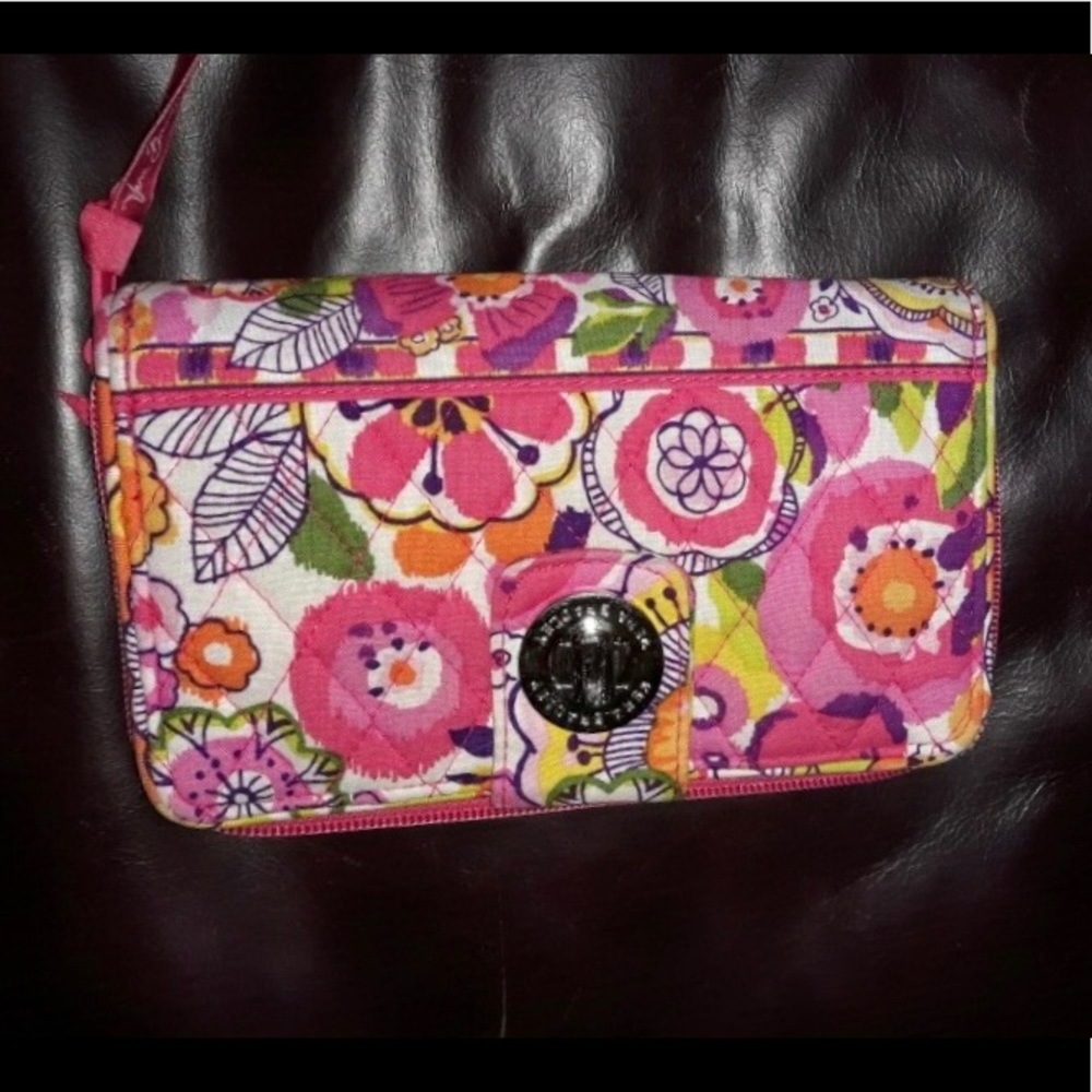 Vera Bradley Turn Key Tri Fold Wallet